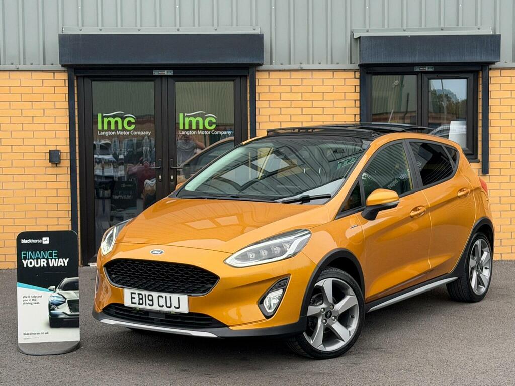 Ford Fiesta Hatchback 1.0T Ecoboost Active X Euro 6 Ss Yellow
