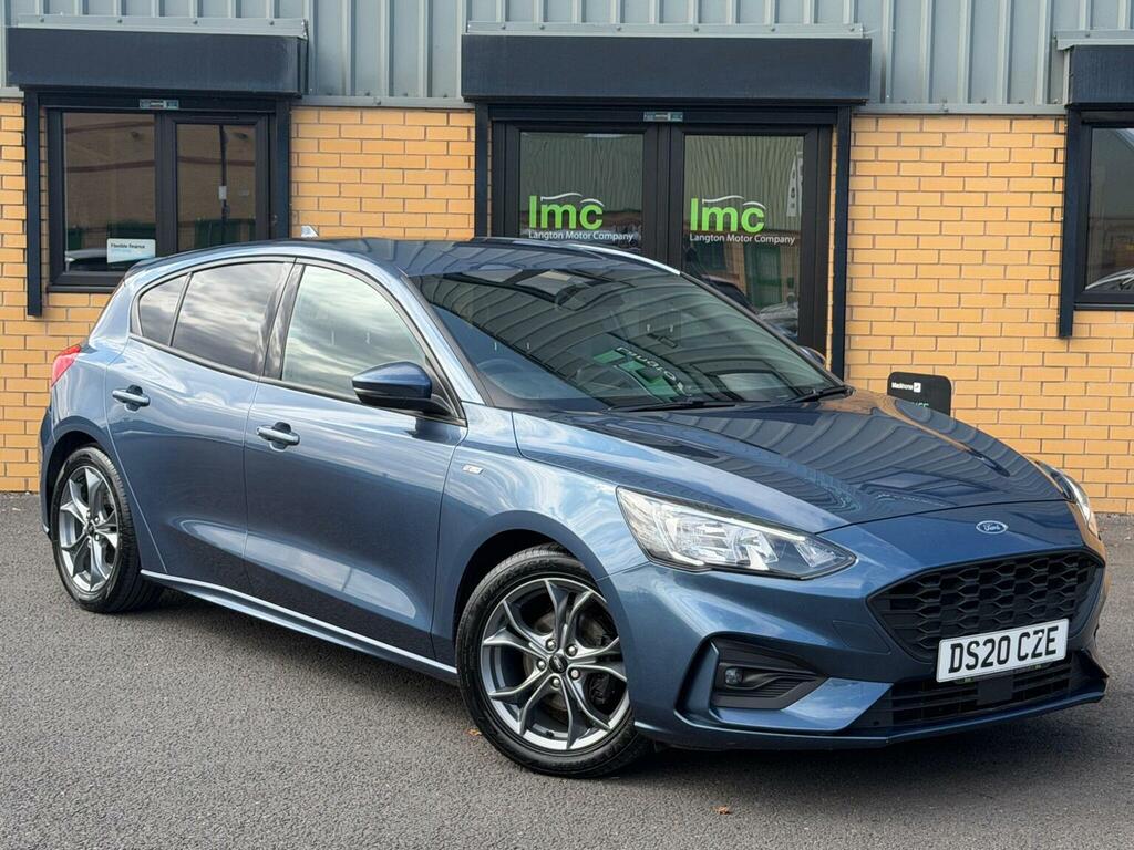 Ford Focus Hatchback 1.0T Ecoboost St-line Euro 6 Ss DS20CZE Blue #6
