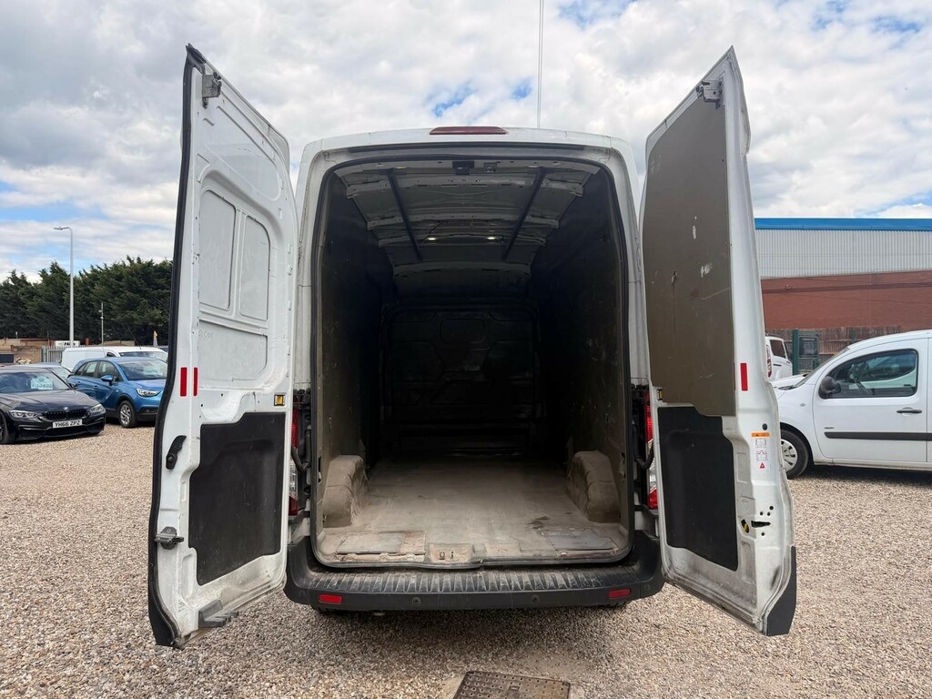 Ford Transit Custom 460 Tdci 125 L4h3 Trend 17 Seat Bus High Roof Drw Silver #7