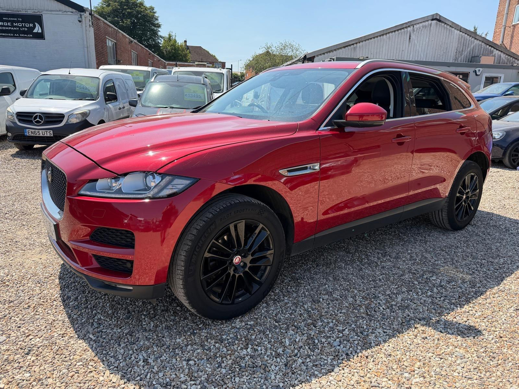Jaguar F-Pace 2.0 D180 Portfolio Awd Euro 6 Ss Red #2