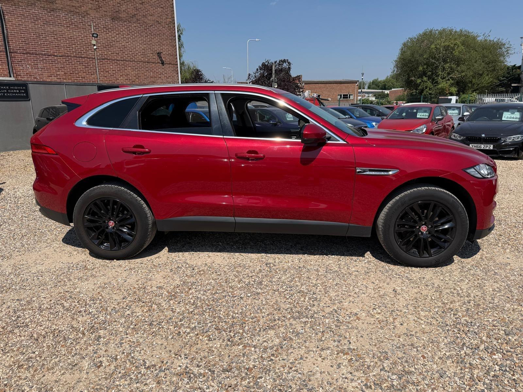 Jaguar F-Pace 2.0 D180 Portfolio Awd Euro 6 Ss Red #5