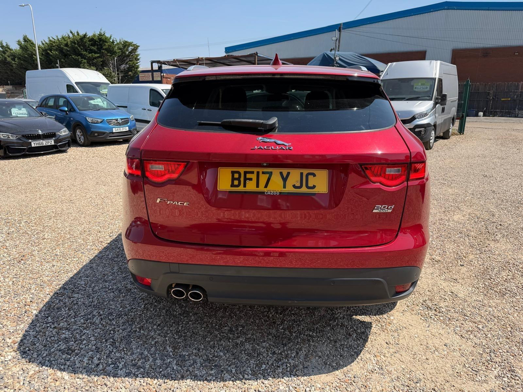 Jaguar F-Pace 2.0 D180 Portfolio Awd Euro 6 Ss Red #4