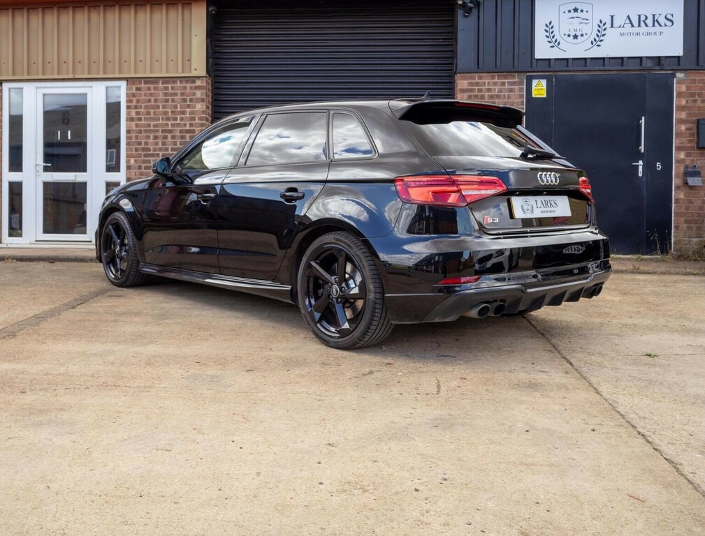 Audi S3 Hatchback 2.0 Tfsi Black Edition Sportback S Troni GN18JNL Black #2