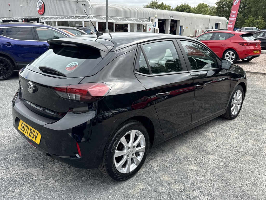 Vauxhall Corsa 1.2 Se SD71BSV Black #4
