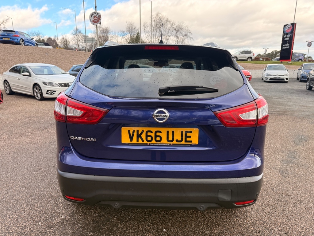 Nissan Qashqai 1.6 Dci Tekna Non-panoramic VK66UJE Blue #5
