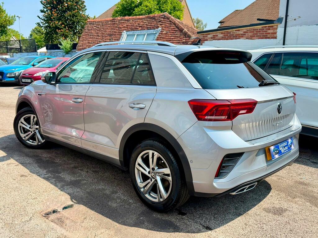 Volkswagen T-Roc 2.0 Tdi R-line Dsg Euro 6 Ss YB22XKY Silver #5