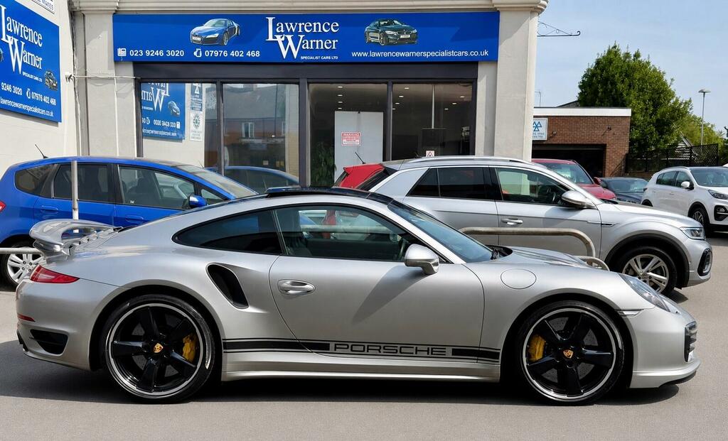 Porsche 911 3.8T 991 Turbo S Pdk 4Wd Euro 6 Silver