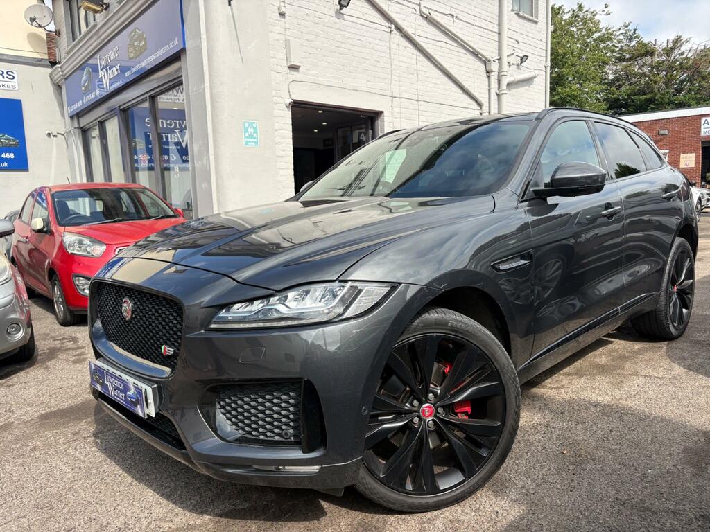 Jaguar F-Pace 3.0 V6 S Awd Euro 6 Ss Grey #4