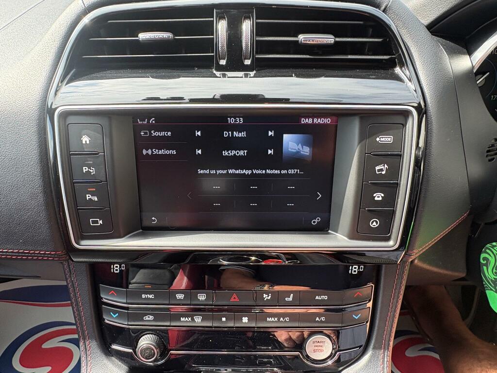 Jaguar F-Pace 2.0 D180 Portfolio Awd Euro 6 Ss Black #21