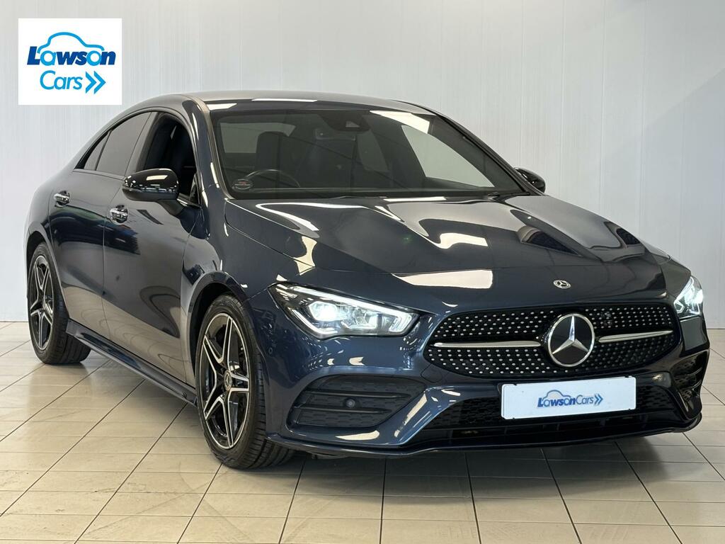 Mercedes-Benz CLA Class 1.3 Cla200 Amg Line Premium Coupe 7G- Blue #3