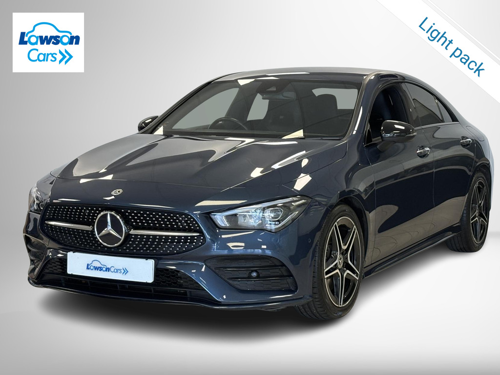 Mercedes-Benz CLA Class 1.3 Cla200 Amg Line Premium Coupe 7G- Blue