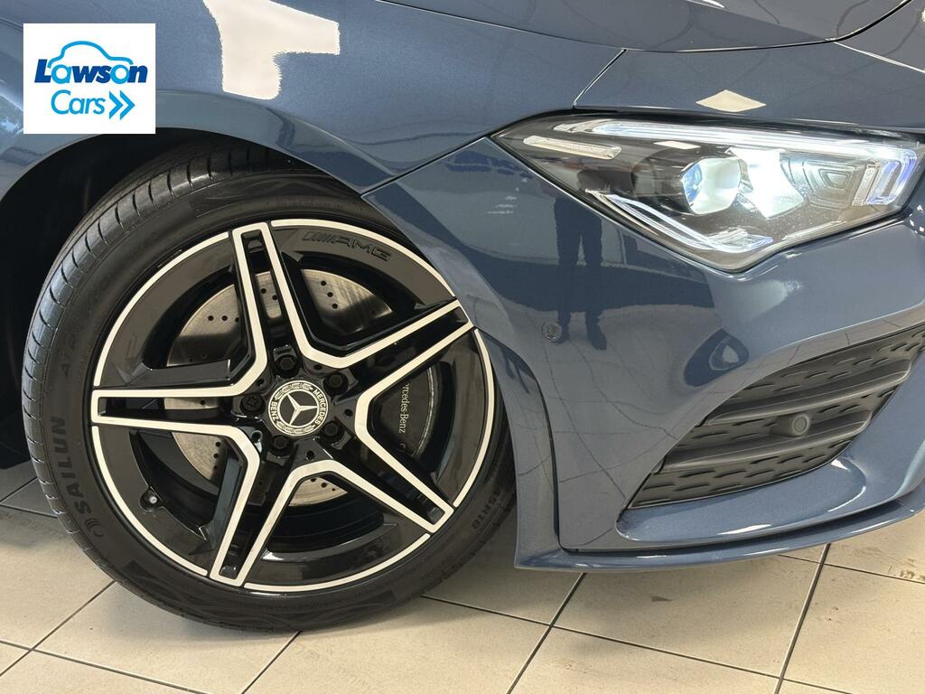 Mercedes-Benz CLA Class 1.3 Cla200 Amg Line Premium Coupe 7G- Blue #5