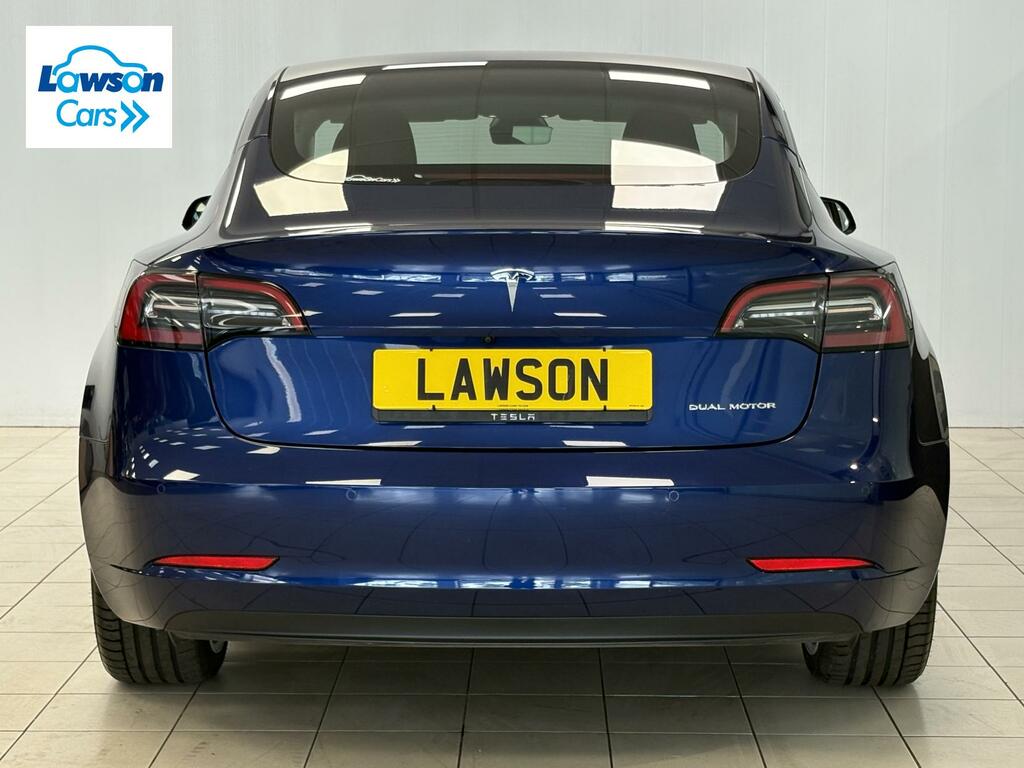 Tesla Model 3 Dual Motor Long Range Saloon 4 Blue #6