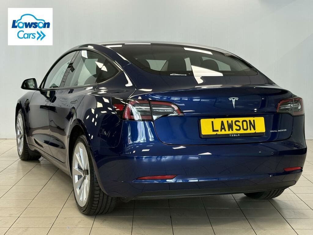 Tesla Model 3 Dual Motor Long Range Saloon 4 Blue #3