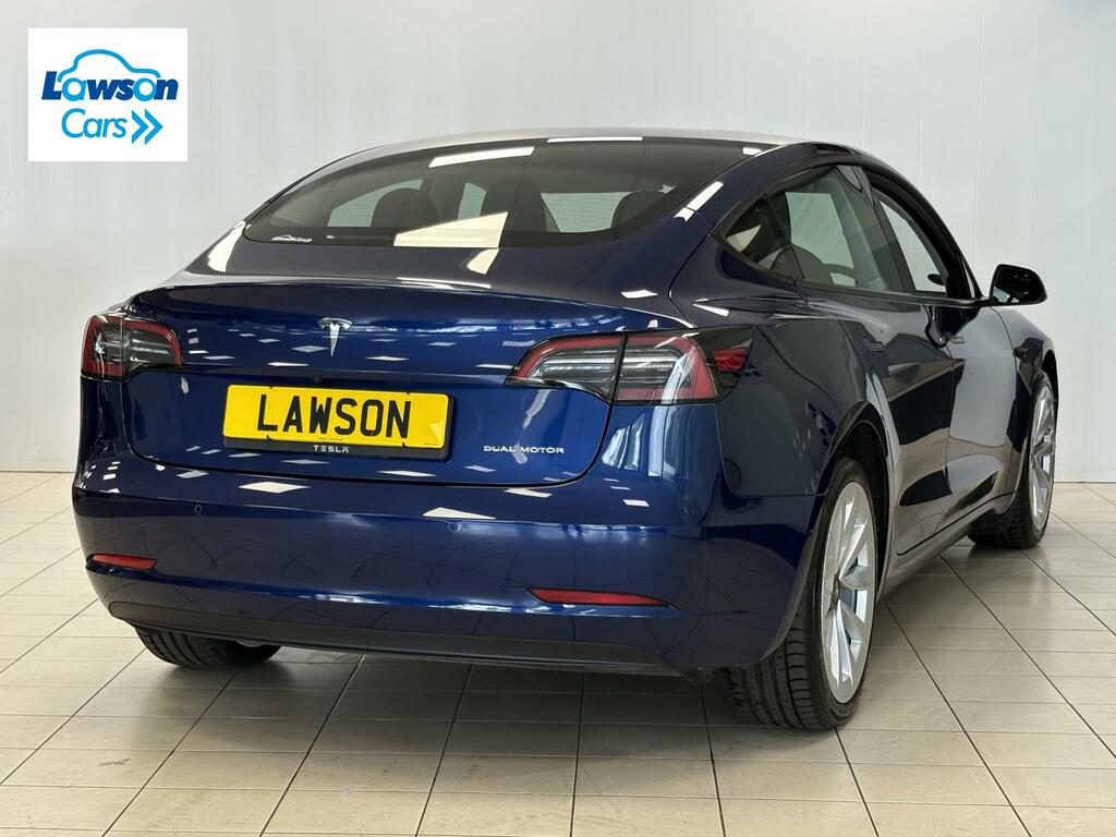 Tesla Model 3 Dual Motor Long Range Saloon 4 Blue #5