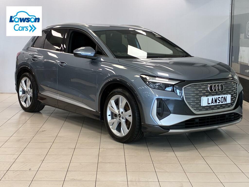 Audi Q4 E Tron 40 S Line Suv 82Kwh 204 Ps  Blue #2