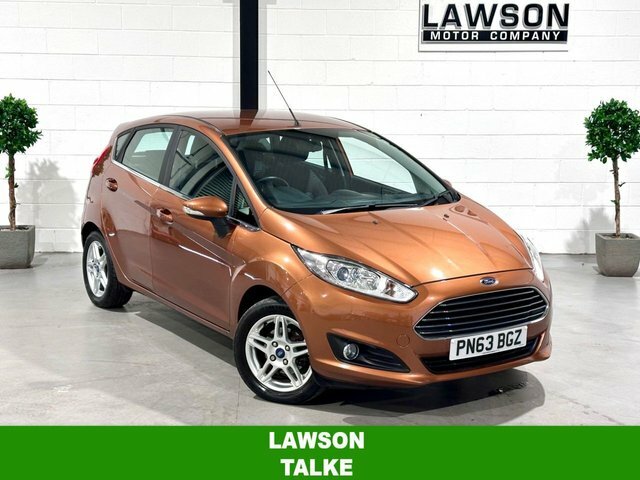 Ford Fiesta 1.0T Ecoboost Zetec Hatchback Eu Yellow