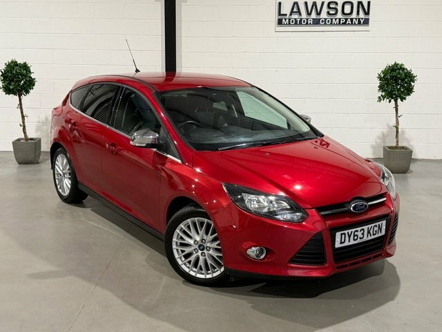 Ford Focus 1.6 Zetec Hatchback Euro 5 105 Red #5