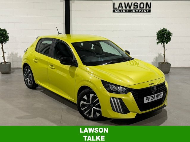Peugeot 208 1.2 Puretech Active Hatchback Eu Yellow