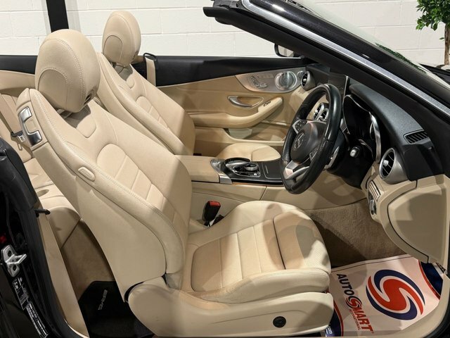 Mercedes-Benz C Class 2.1 C250d Amg Line Premium Plus Cabriolet Di Black