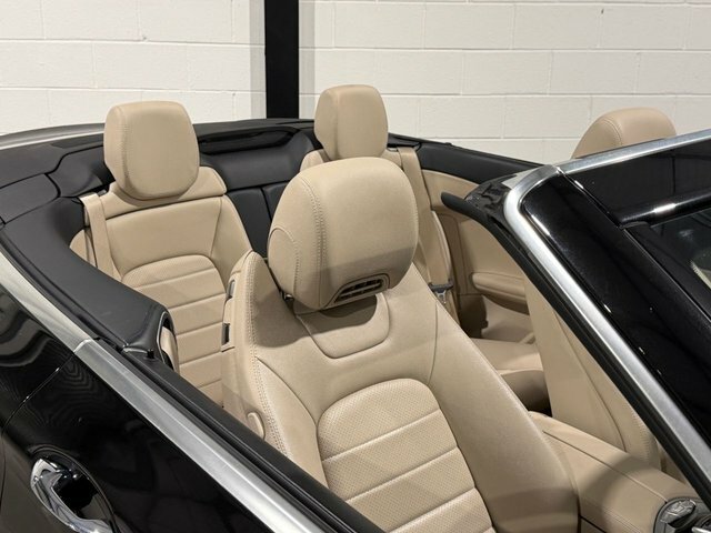 Mercedes-Benz C Class 2.1 C250d Amg Line Premium Plus Cabriolet Di Black #4