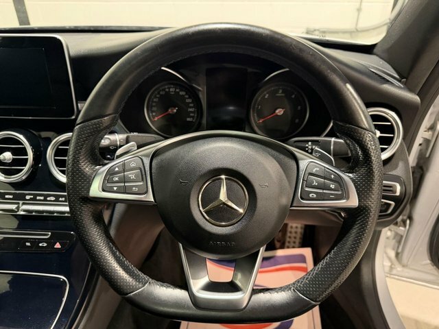 Mercedes-Benz C Class 2.1 C250d Amg Line G-tronic Euro 6 Ss White #39