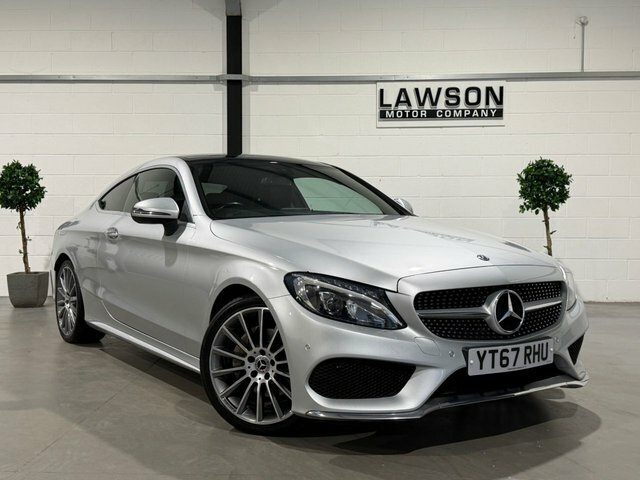 Mercedes-Benz C Class 2.1 C220d Amg Line Premium Coupe G-tr Silver #5