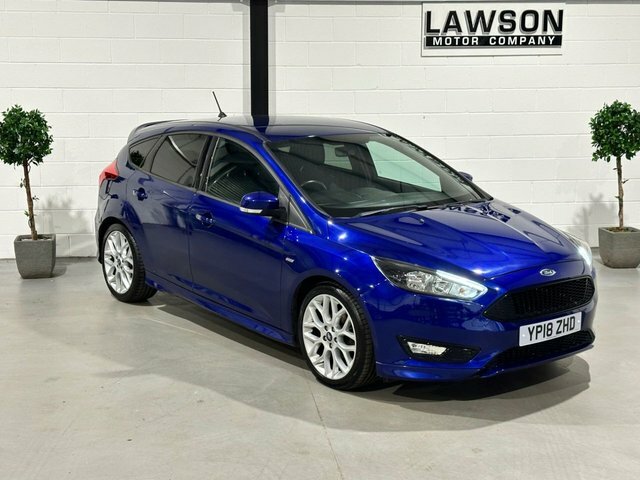 Ford Focus 1.0T Ecoboost St-line Hatchback Blue #5