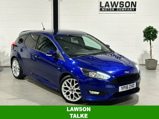 Ford Focus 1.0T Ecoboost St-line Hatchback Blue