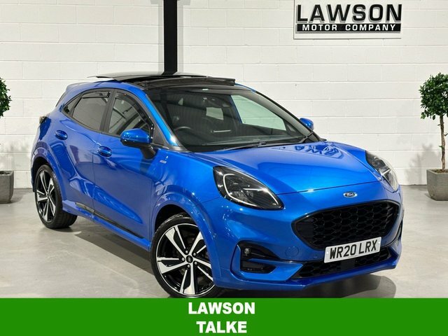 Ford Puma 1.0T Ecoboost Mhev St-line X First Edition Plus Su Blue