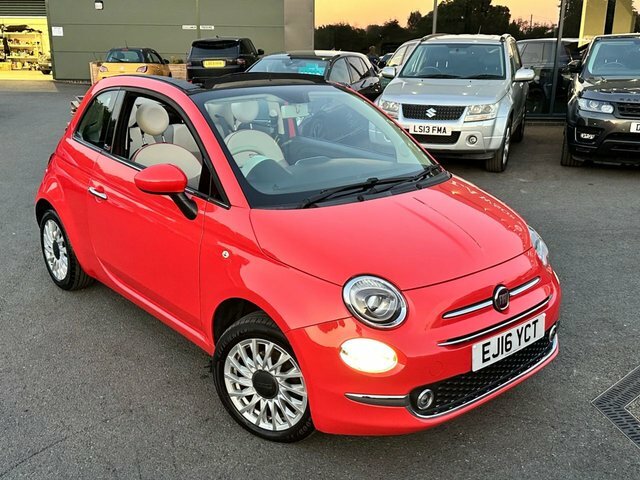 Fiat 500C Convertible 1.2 500C My17 1.2 69Hp Lounge Converti White #33
