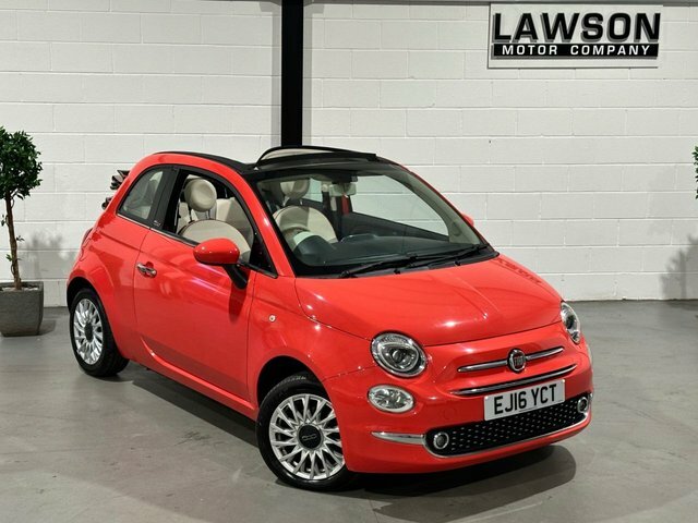Fiat 500C Convertible 1.2 500C My17 1.2 69Hp Lounge Converti White #19