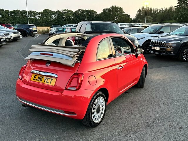 Fiat 500C Convertible 1.2 500C My17 1.2 69Hp Lounge Converti White #29