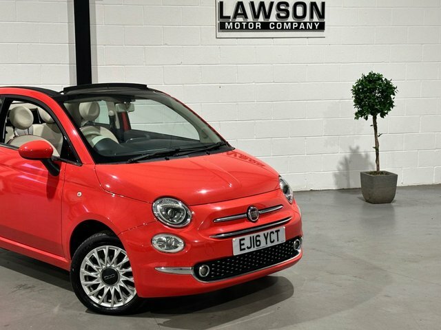 Fiat 500C Convertible 1.2 500C My17 1.2 69Hp Lounge Converti White #8