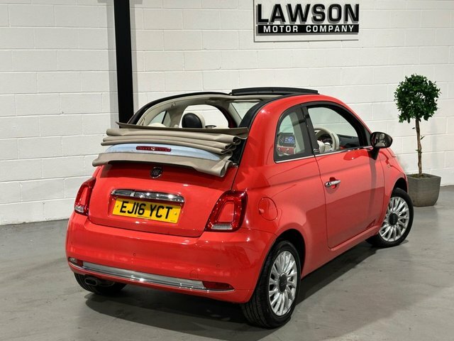 Fiat 500C Convertible 1.2 500C My17 1.2 69Hp Lounge Converti White #30
