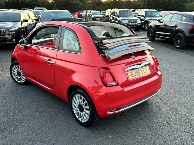 Fiat 500C Convertible 1.2 500C My17 1.2 69Hp Lounge Converti White #34
