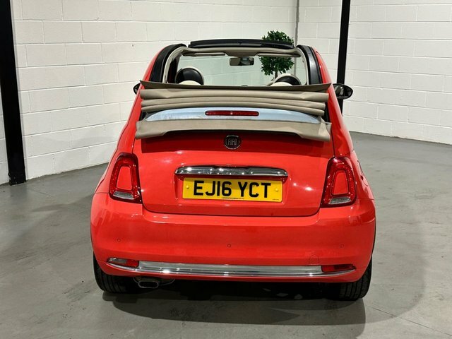 Fiat 500C Convertible 1.2 500C My17 1.2 69Hp Lounge Converti White #32