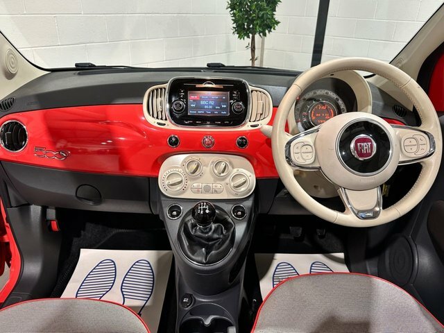 Fiat 500C Convertible 1.2 500C My17 1.2 69Hp Lounge Converti White #17