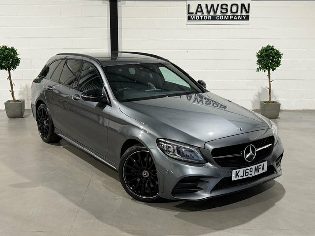 Mercedes-Benz C Class 2.0 C300d Amg Line Night Edition Premium Estate Grey #5