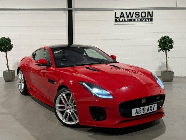 Jaguar F-Type 2.0I Chequered Flag Coupe Euro 6 Red #3