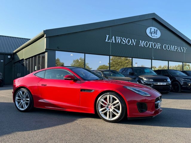 Jaguar F-Type 2.0I Chequered Flag Coupe Euro 6 Red #4