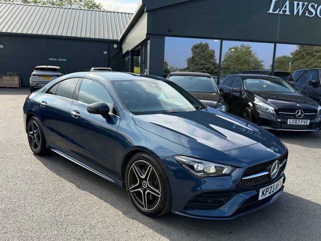 Mercedes-Benz CLA Class 1.3 Cla200 Amg Line Premium Coupe 7G- Blue #4