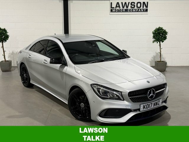 Mercedes-Benz CLA Class 2.1 Cla220d Amg Line Coupe 7G-dct Euro Silver
