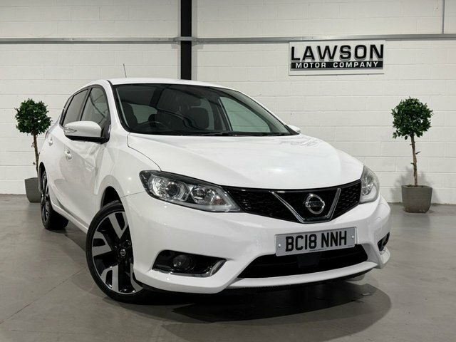 Nissan Pulsar 1.2 Dig-t Tekna Hatchback Euro 6 White #6
