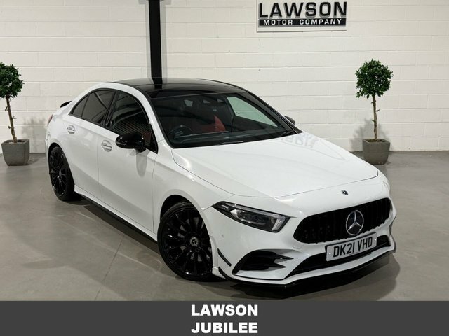 Mercedes-Benz A Class 2.0 A35 Amg Premium Plus Saloon 7G-dc White