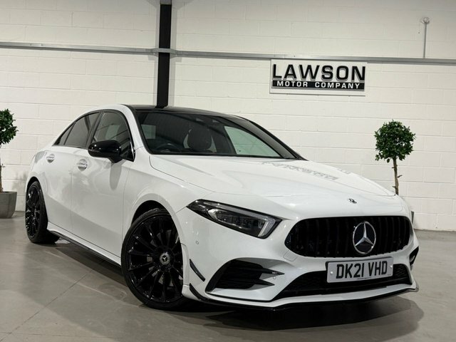 Mercedes-Benz A Class 2.0 A35 Amg Premium Plus Saloon 7G-dc White #4