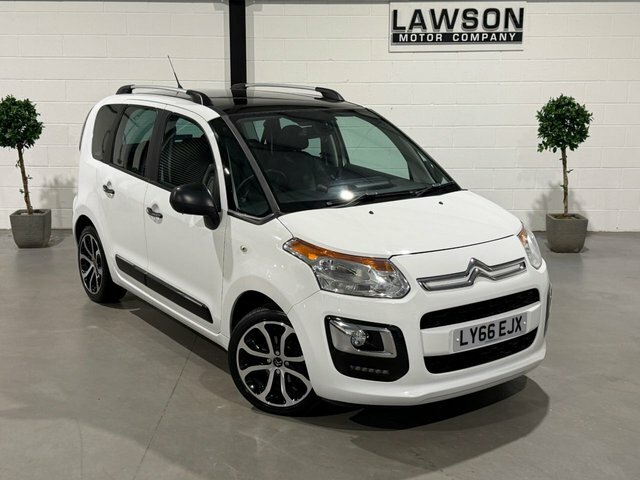 Citroen C3 Picasso 1.6 Bluehdi Platinum Mpv Euro 6 White #4