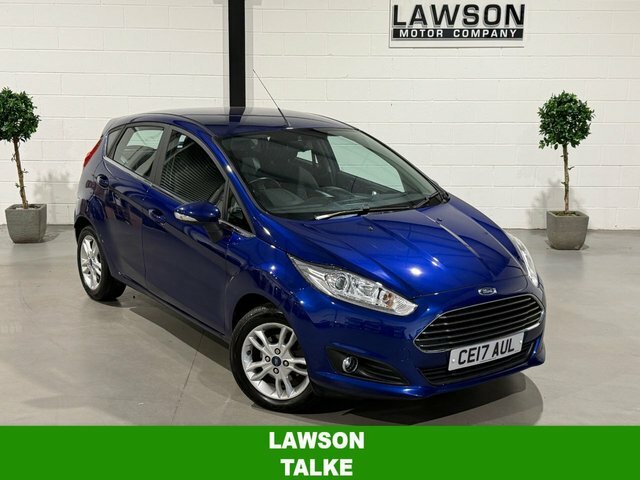 Ford Fiesta 1.0T Ecoboost Zetec Hatchback Eu Blue