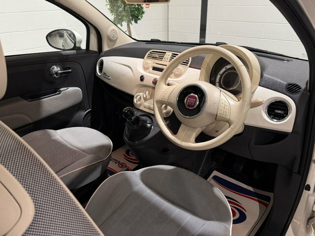 Fiat 500 1.2 Pop 69 Bhp White #10