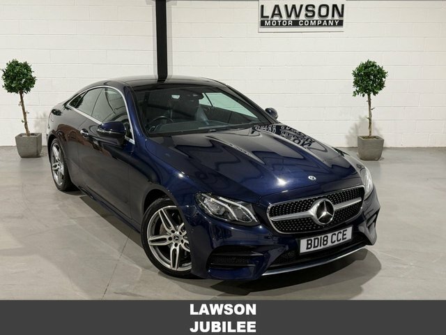 Mercedes-Benz E Class 2.0 E220d Amg Line Premium Coupe G-tr Blue